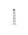 14K witgoud hanger diamant 0.05ct h si 4105732 - PansiteNederland.nl