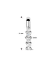 14K witgoud hanger diamant 0.05ct h si 4105732 - PansiteNederland.nl