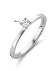 14K Witgouden Ring Diamant 0.15Ct H Si 4105756 - PansiteNederland.nl