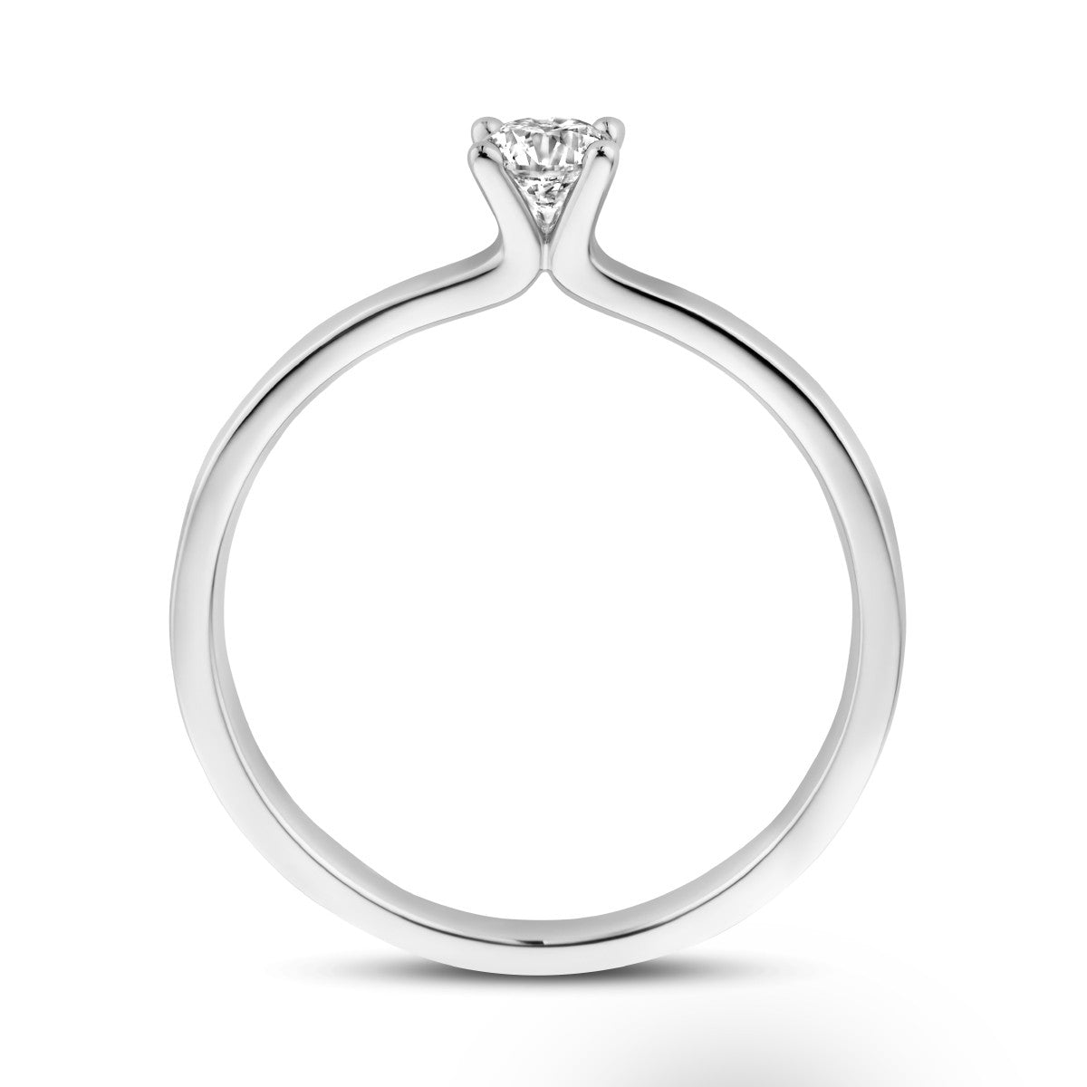 14K Witgouden Ring Diamant 0.25Ct H Si 4105760 - PansiteNederland.nl
