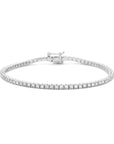 14K Witgoud Tennisarmband Lab Grown Diamant 2.00Ct G Si 2,3 Mm 17,5 Cm 4105963 - PansiteNederland.nl