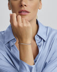 14K Witgoud Tennisarmband Lab Grown Diamant 3.00Ct G Si 2,7 Mm 17,5 Cm 4105964 - PansiteNederland.nl