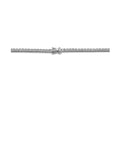 14K witgoud tenniscollier lab grown diamant 7.00ct g si 3,0 mm 42 cm 4106083 - PansiteNederland.nl