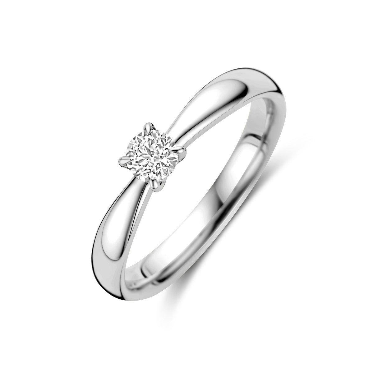 14K Witgouden Aanzoeksring Diamant 0.25Ct H Si 4106189 - PansiteNederland.nl