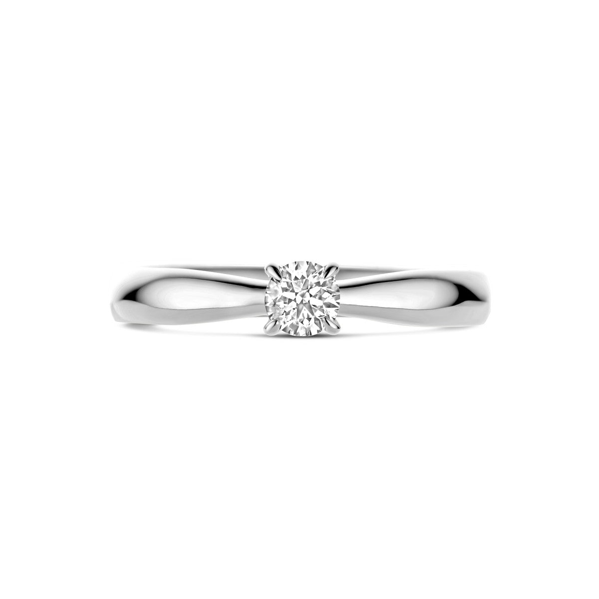14K Witgouden Aanzoeksring Diamant 0.25Ct H Si 4106189 - PansiteNederland.nl