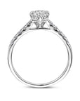 14K Witgouden Ring Lab Grown Diamant 1.22Ct H Si 4106269 - PansiteNederland.nl