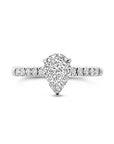 14K Witgouden Ring Lab Grown Diamant 1.22Ct H Si 4106269 - PansiteNederland.nl
