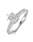 14K Witgouden Ring Lab Grown Diamant 1.19Ct H Si 4106273 - PansiteNederland.nl
