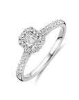 14K Witgouden Ring Lab Grown Diamant 0.48Ct H Si 4106296 - PansiteNederland.nl
