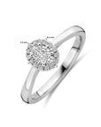 14K Witgouden Ring Lab Grown Diamant 0.32Ct H Si 4106304 - PansiteNederland.nl