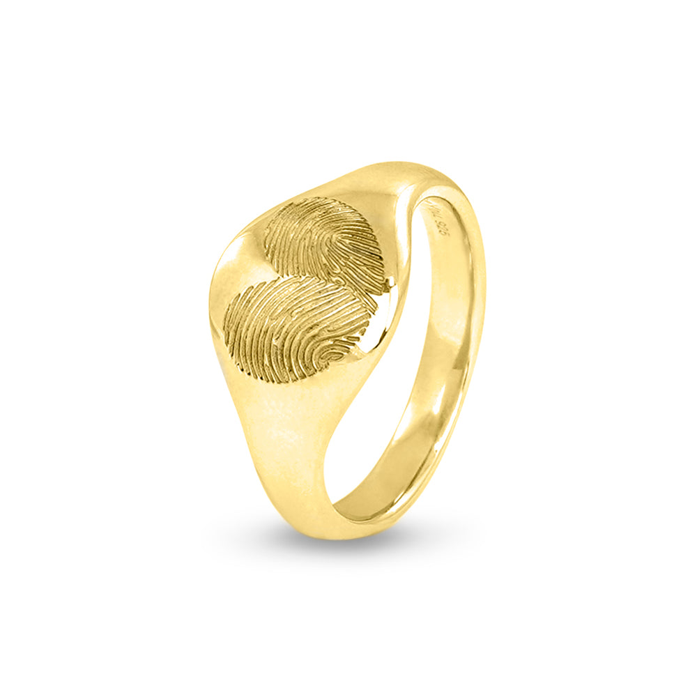 See You Zegelring glad in goud – 412 – afbeelding 1