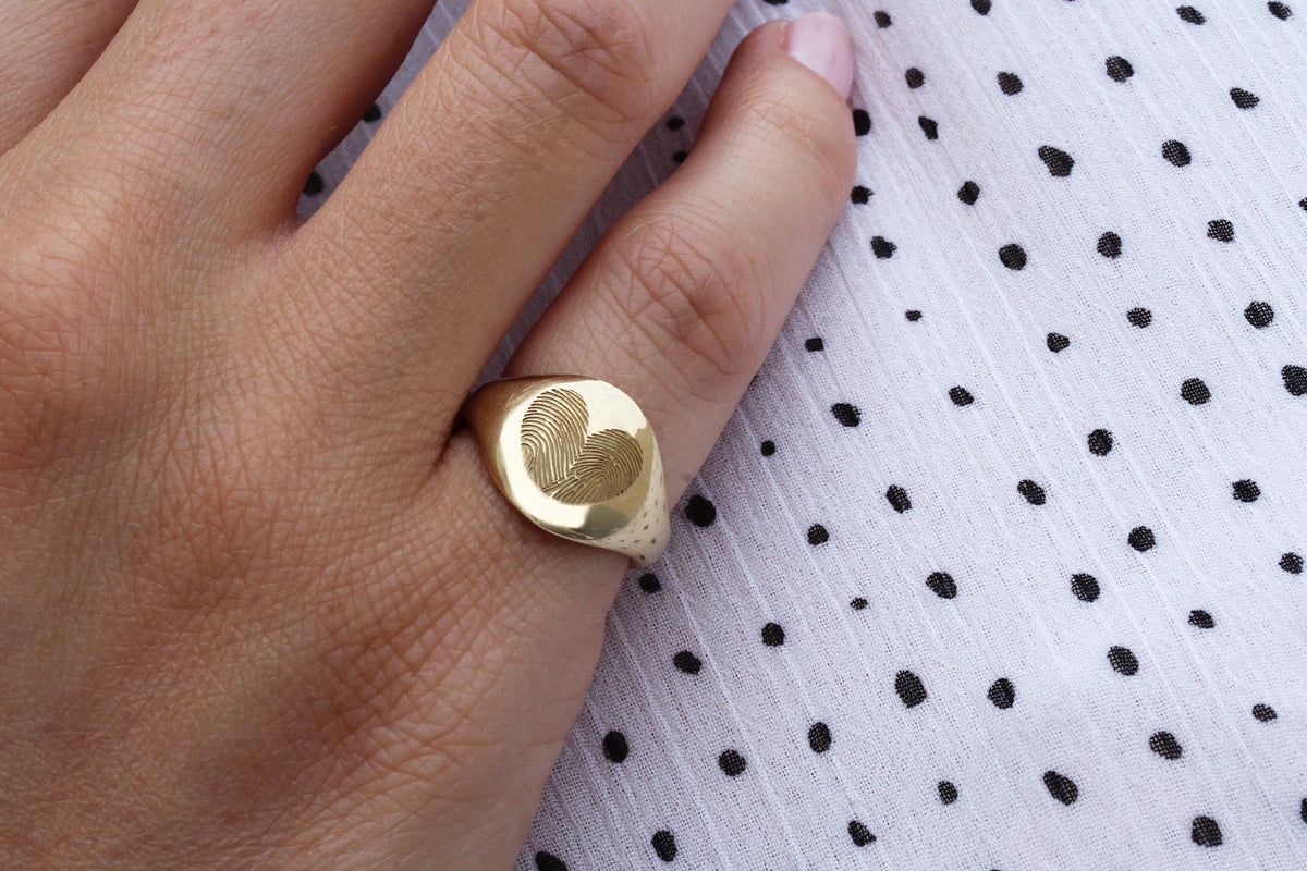 See You Signet Ring - 412-zilver-EU47