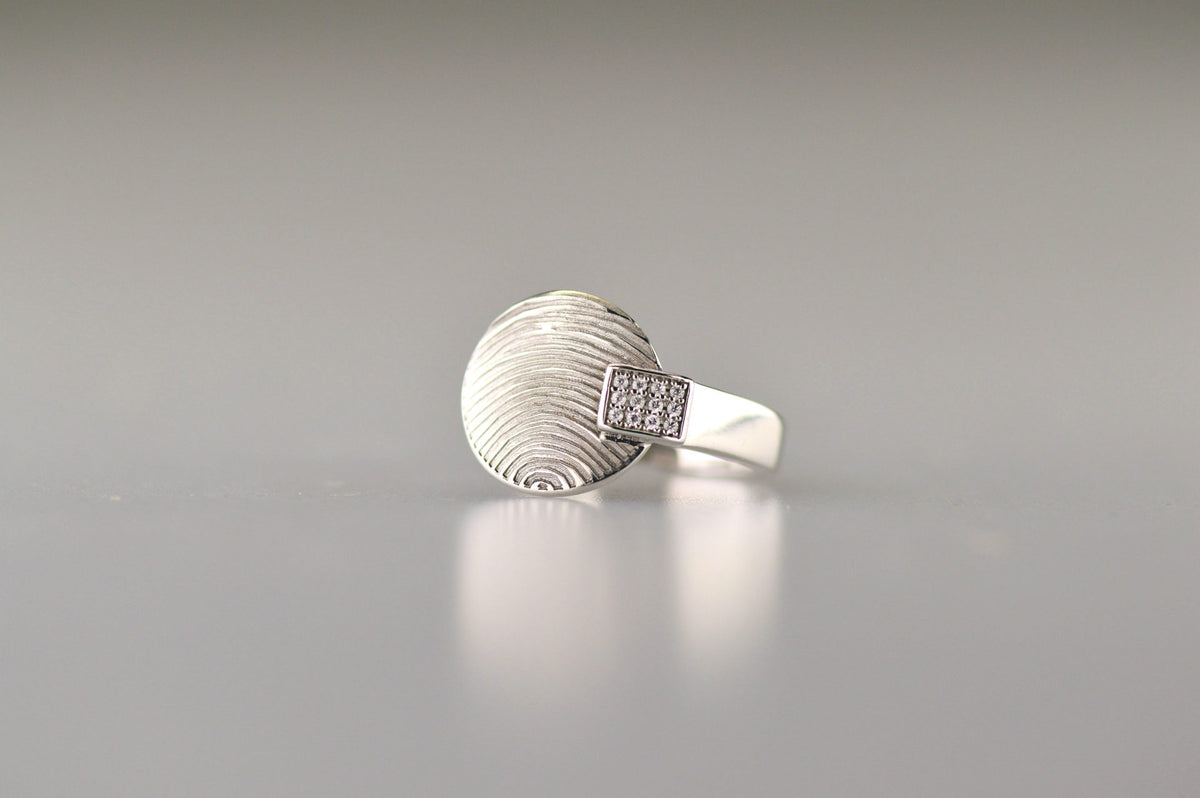 See You Disk Fingerprint Ring - 413S-EU50