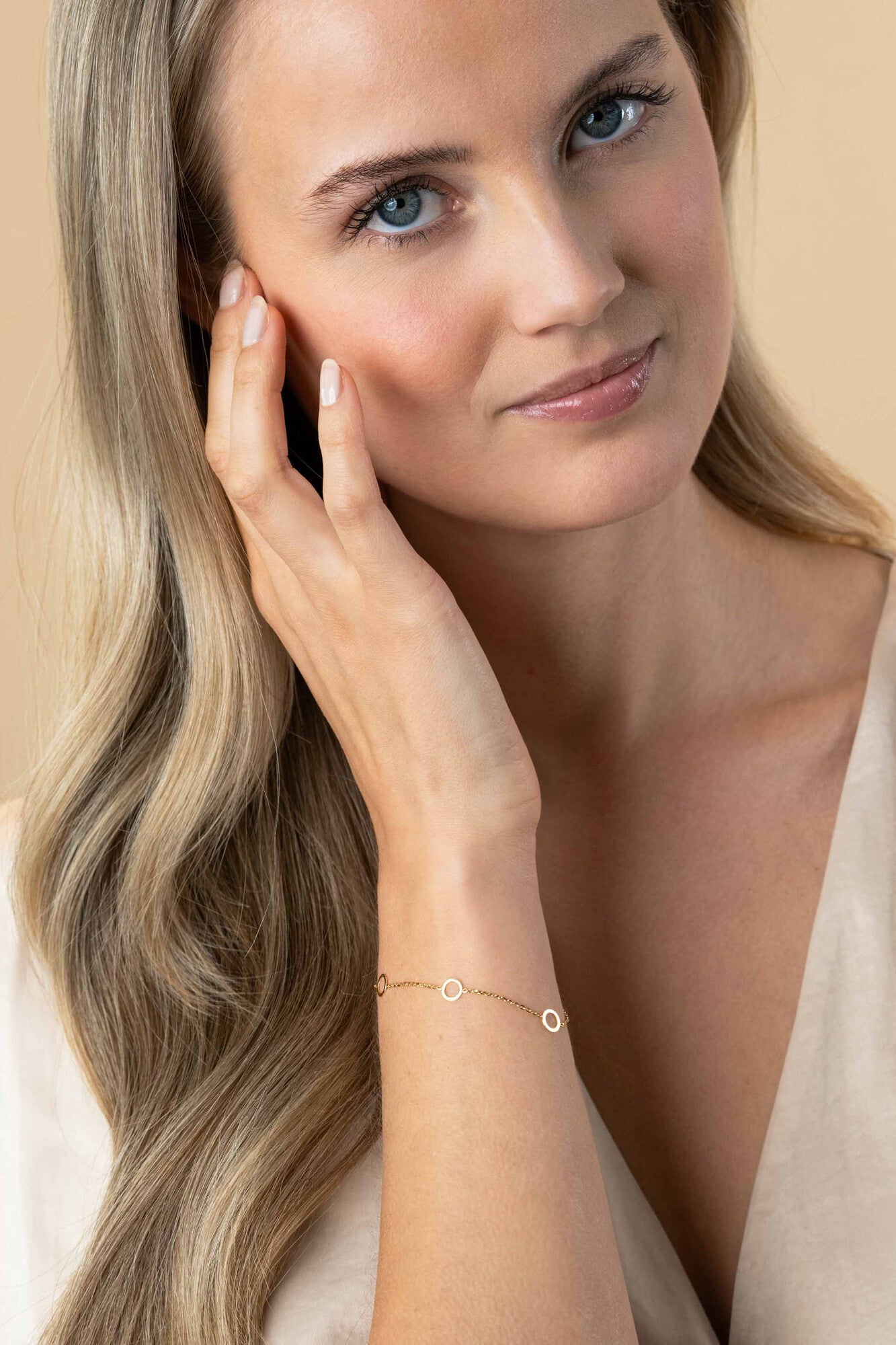 ZINZI 14K Gouden Armband ZGA445 18-20cm