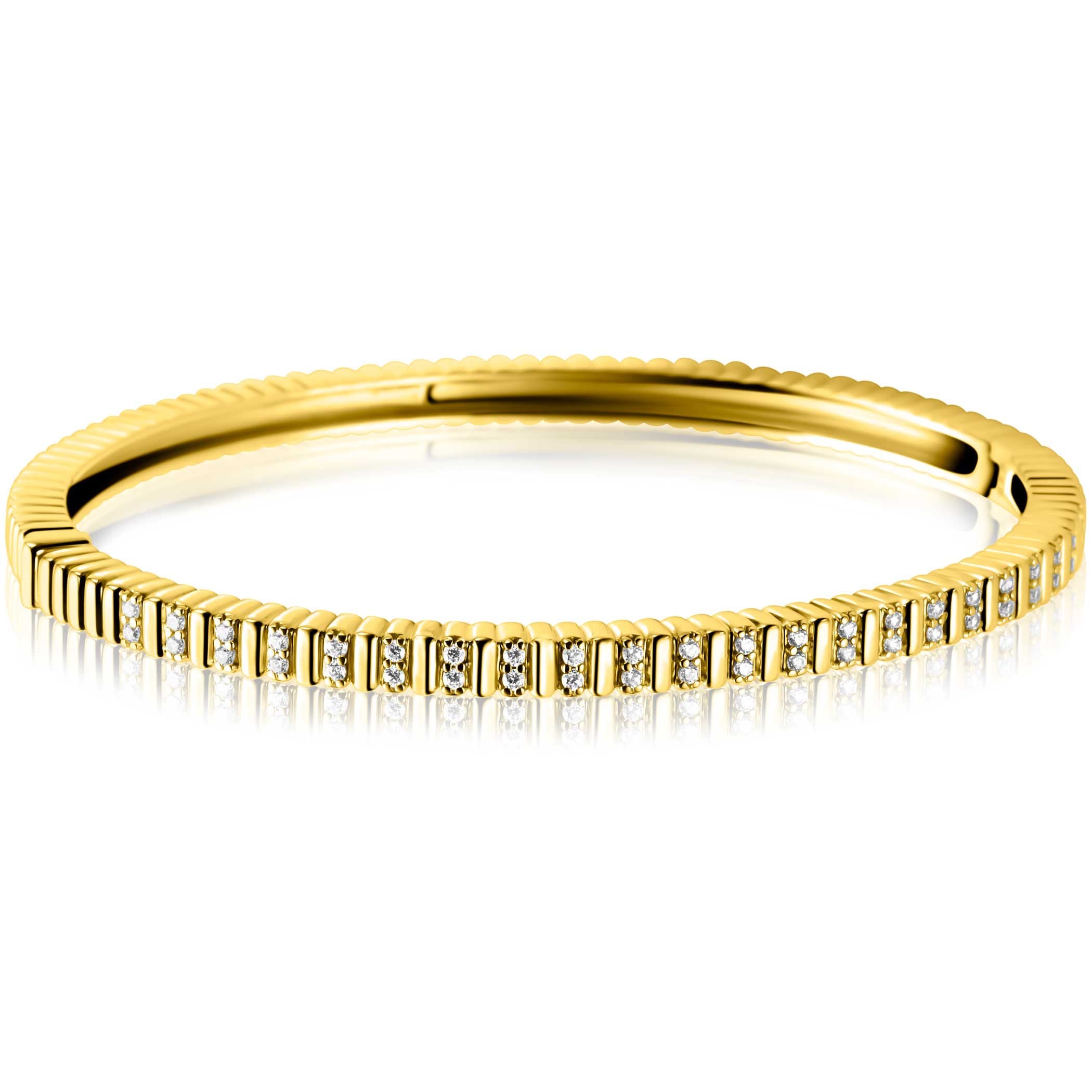 ZINZI Verguld Zilveren Armband 60 cm - ZIA2686Y