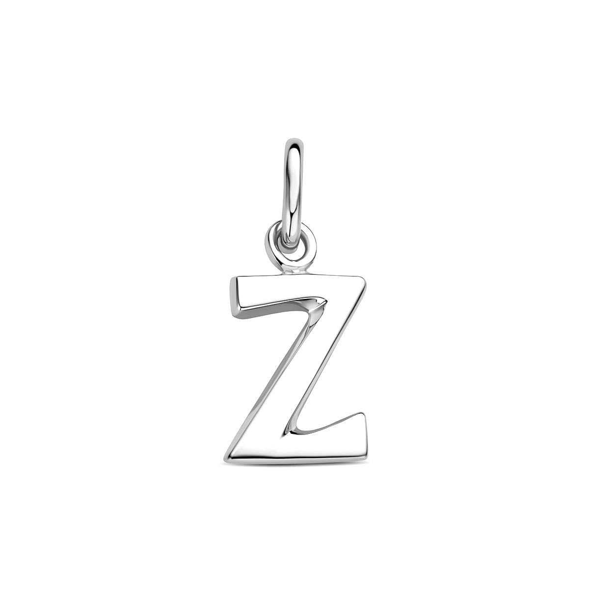 Hanger letter Z 13 mm zilver gerhodineerd #Letter_Z