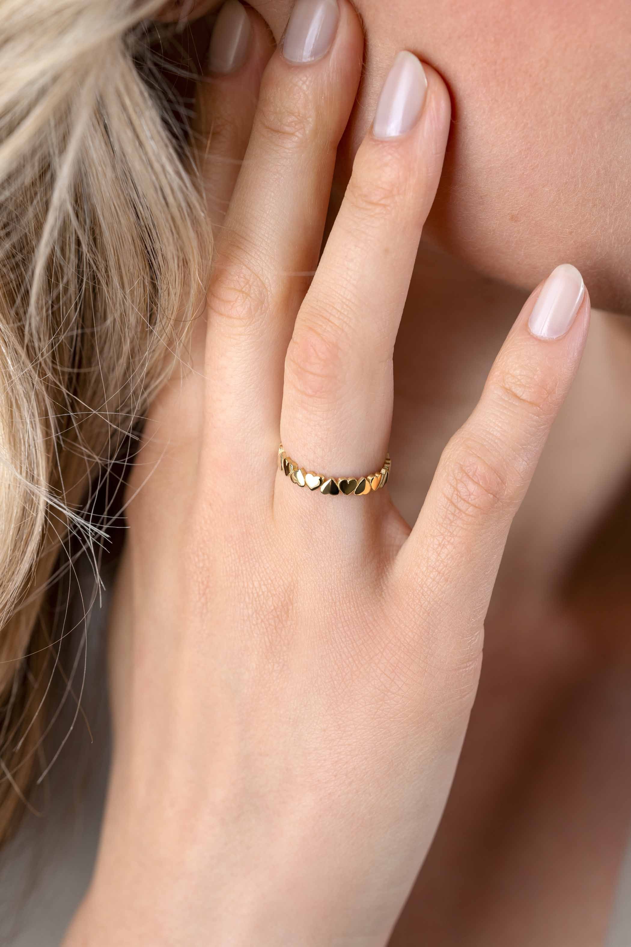 ZINZI 14K Gouden Ring ZGR447 zilver