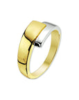 14K Bicolor Geel- En Witgoud Geel/Wit Ring 4206022 - PansiteNederland.nl