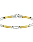 14K Bicolor gouden armband 19 cm 14K bicolor goud geel/wit 4207624, exclusief en kwalitatief hoogwaardig. Ontdek nu!