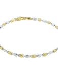 14K Bicolor Goud Geel/Wit Staafjes 2,0 mm 4208495 - PansiteNederland.nl