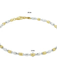 14K Bicolor Goud Geel/Wit Staafjes 2,0 mm 4208495 - PansiteNederland.nl