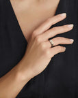 14K Bicolor gouden ring diamant 0.04ct h si- 4208878 - PansiteNederland.nl
