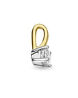 14K Bicolor Gouden Hanger | Hanger Diamant h si | 4208894 - PansiteNederland.nl