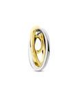14K bicolor goud geel/wit hanger diamant 0.05ct h si 4208971 - PansiteNederland.nl