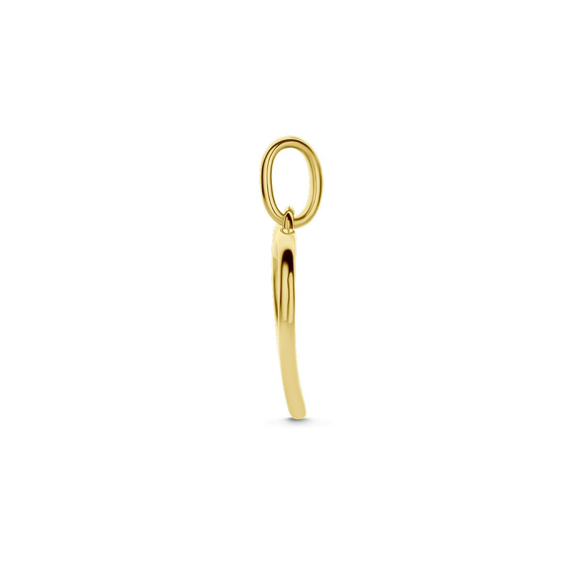 14K bicolor goud geel/wit hanger hartjes zirkonia 4208972 - PansiteNederland.nl