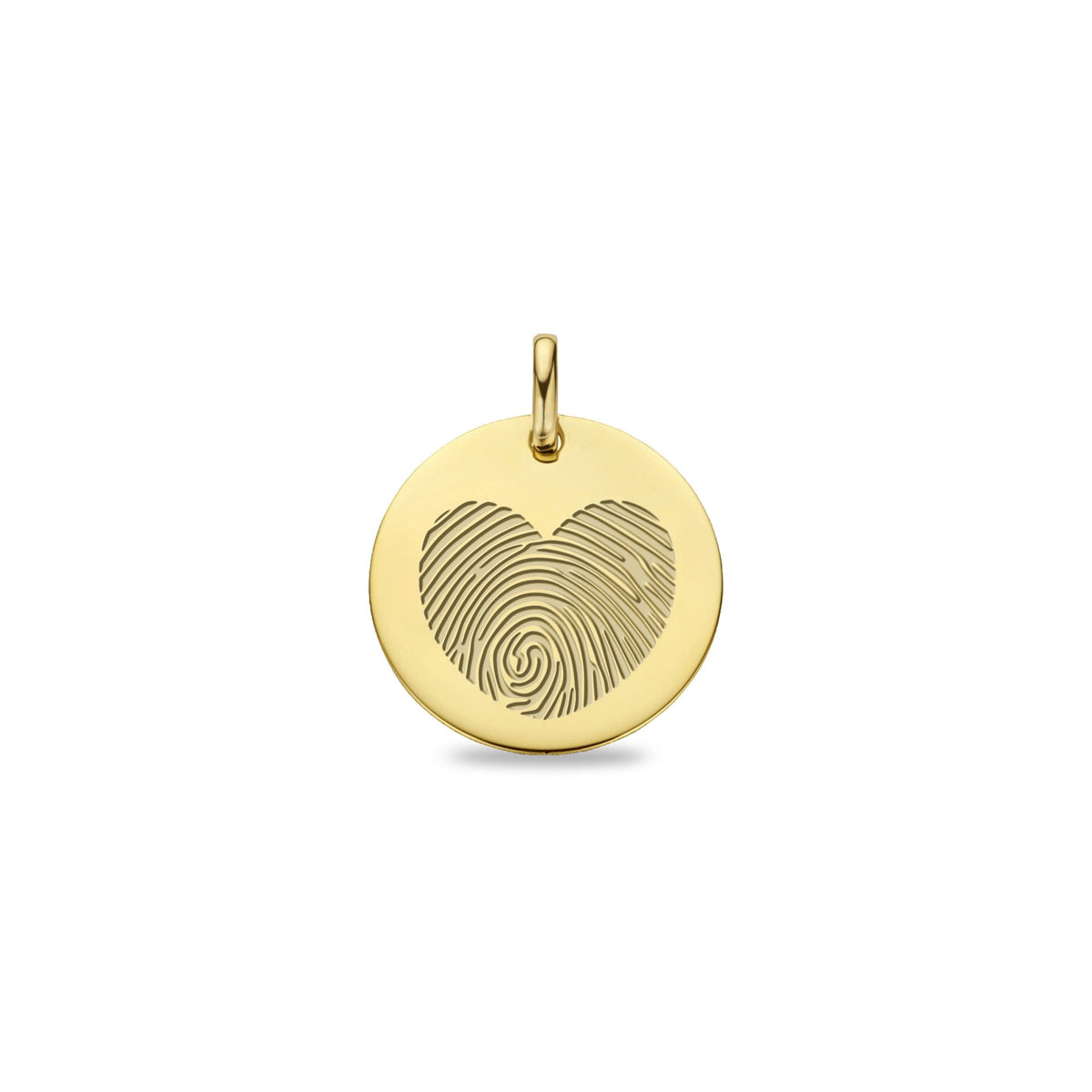See You Gouden graveerhanger rond groot – 426 – afbeelding 1