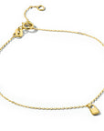 14K Geelgouden armband slotje 0,6 mm 16 - 17,5 - 19 cm 4024047