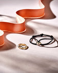 14K Tricolor Goud Trinity Ringen 4300443