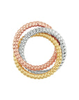 14K tricolor goud hanger tricolor 4300555 - PansiteNederland.nl