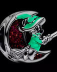 Pandora Disney Minnie Mouse & Maan Charm Zilver met Glitter Emaille 793981C01