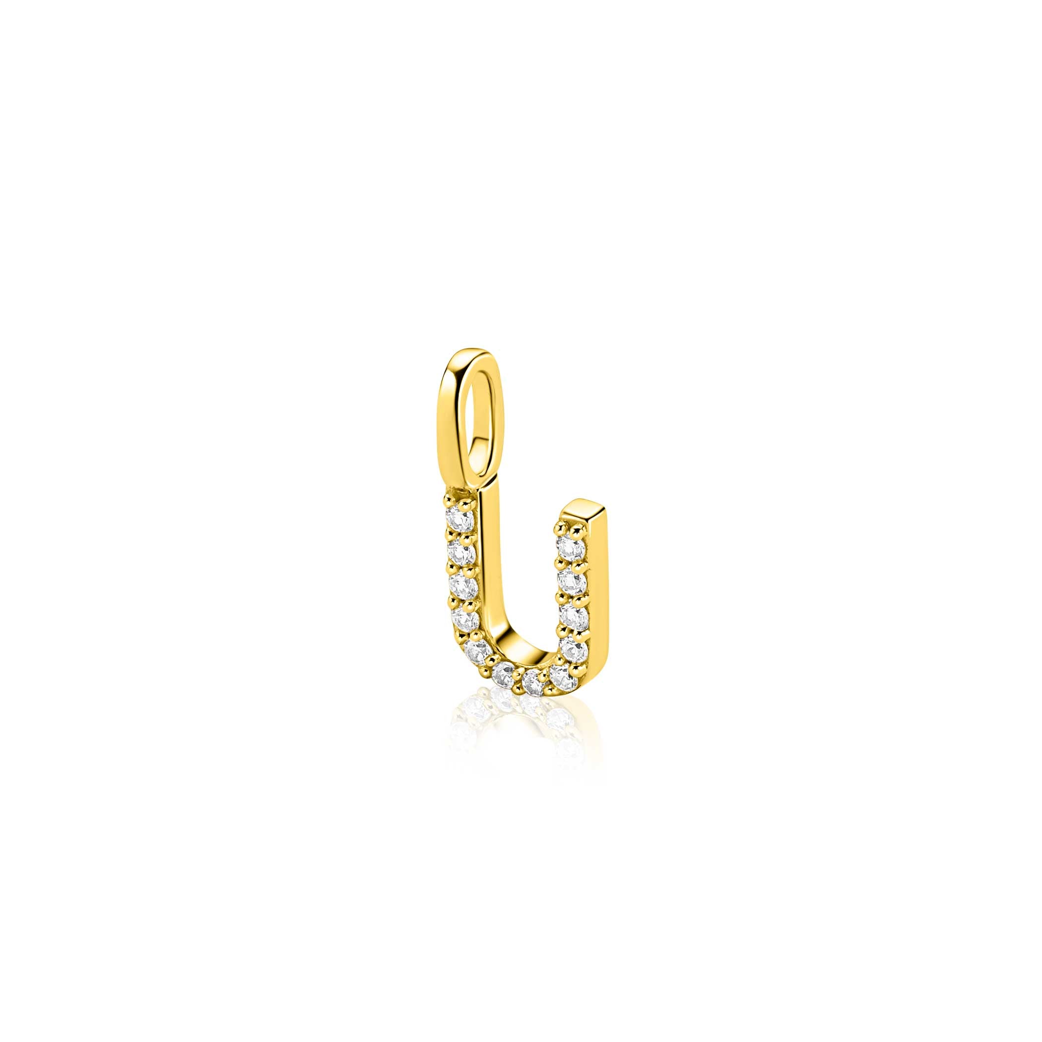 ZINZI Verguld Zilveren Hanger ZIH2828-U