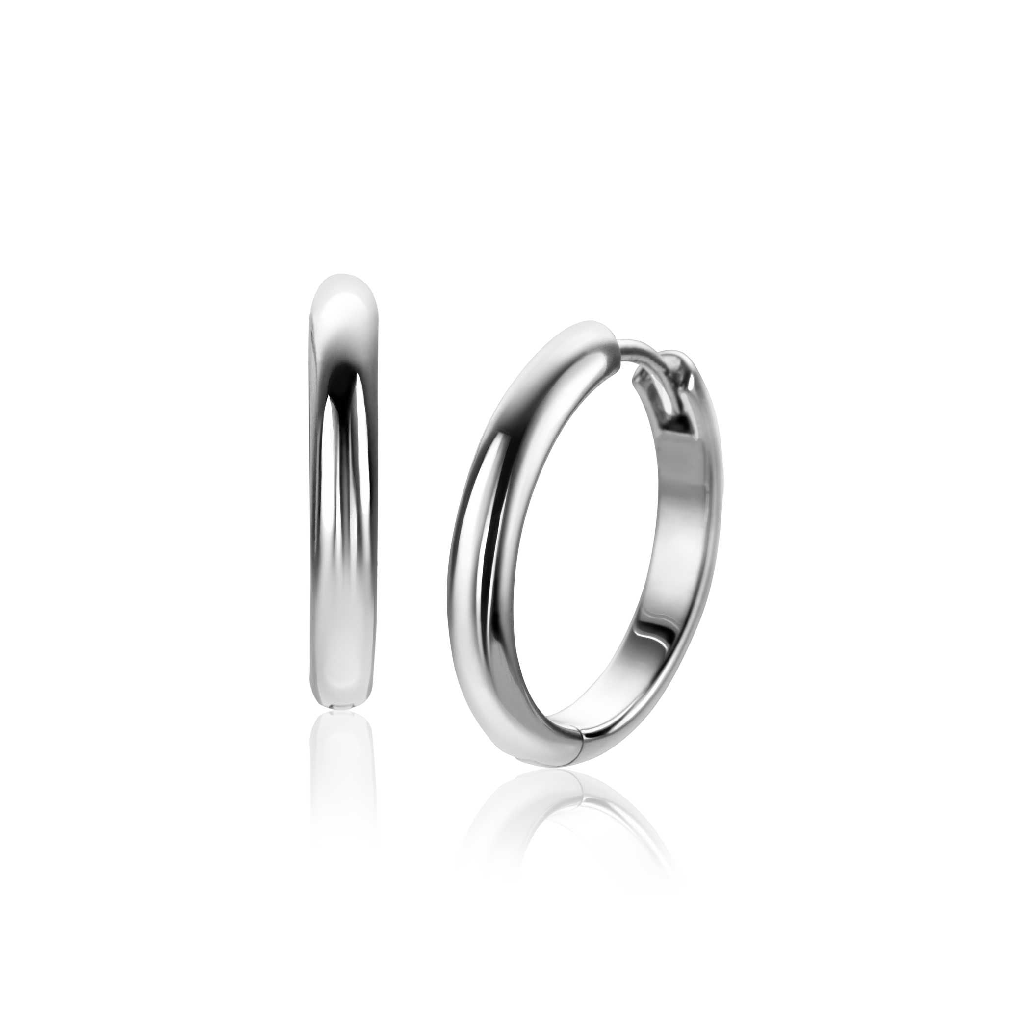 ZINZI Zilveren Oorbellen 20mm - ZIO2602