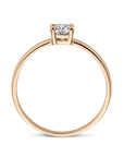 14K rosegoud Ring Met Zirkonia 4400935 - PansiteNederland.nl