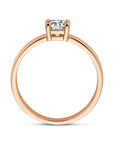 14K rosegoud Ring Met Zirkonia 4400993 - PansiteNederland.nl