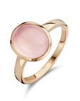 14K rosegoud Ring Rozenkwarts 4401441