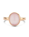 14K rosegoud Ring Rozenkwarts 4401441