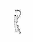 Zilveren gerhodineerde hanger zirkonia 15 mm - 1341920 - PansiteNederland.nl
