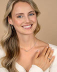 ZINZI zilveren ring (5mm breed) met veertjesmotief ZIR2644