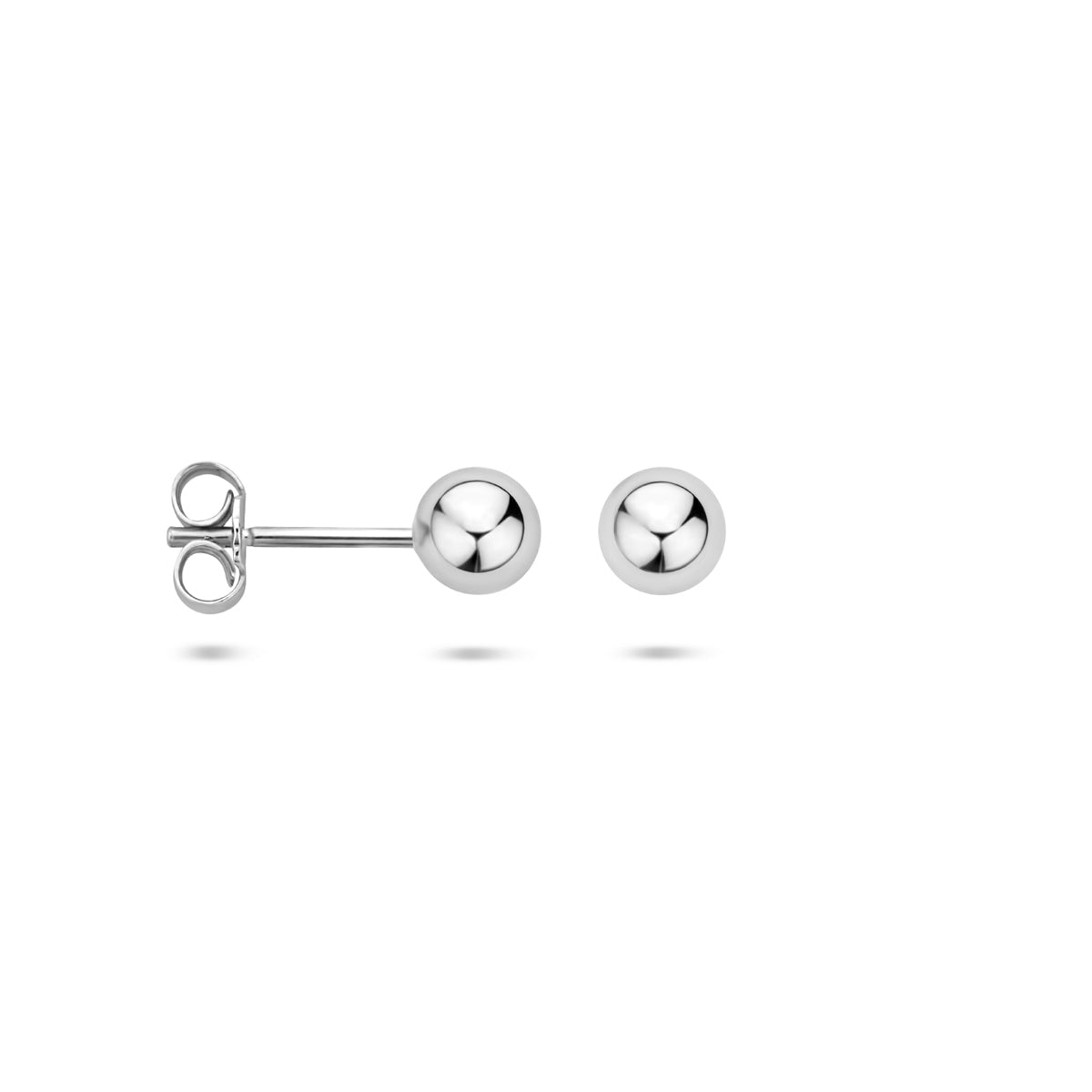 Oorbellen bolletje zilver 5 mm #Diameter (mm)_5