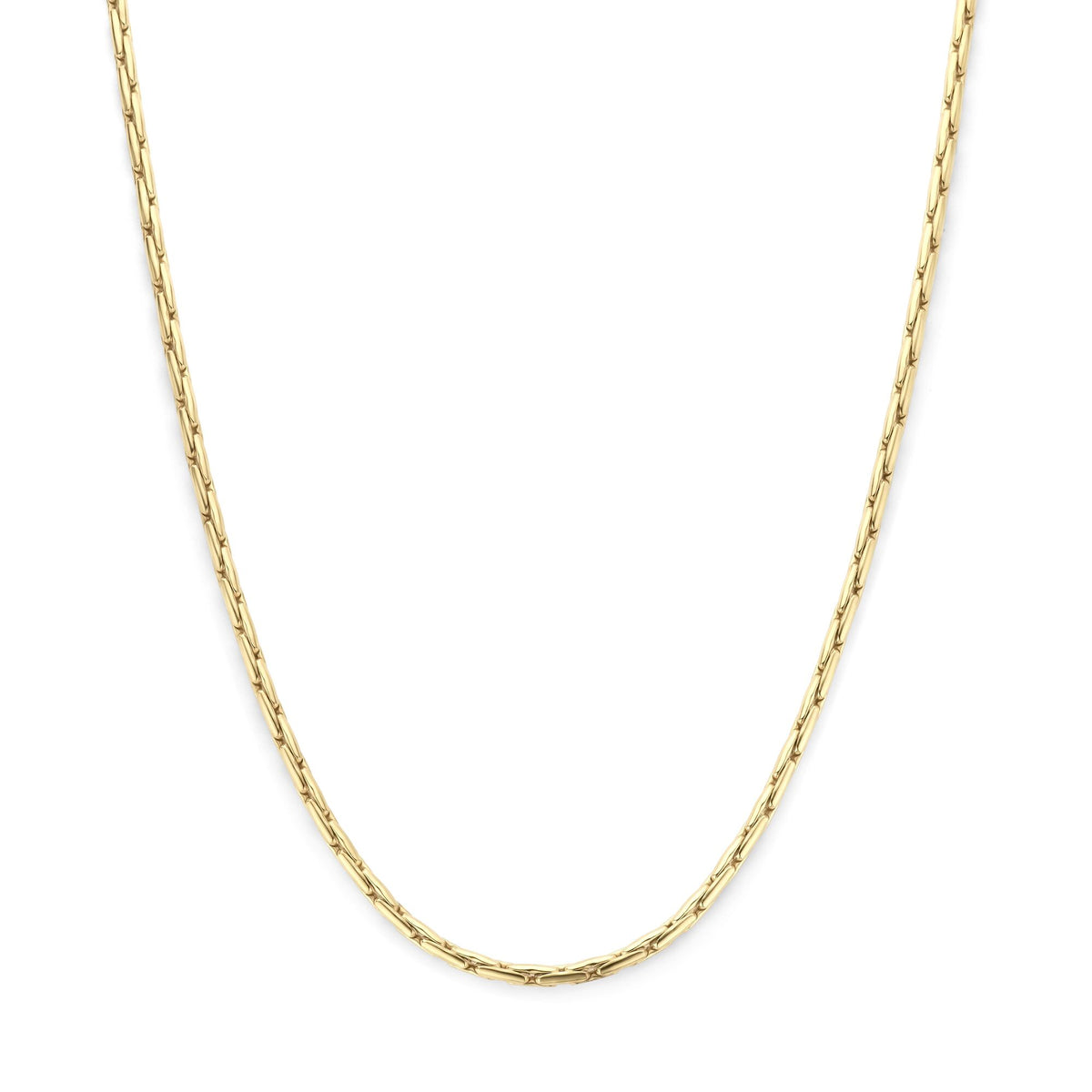 Collier 3,0 mm 45 cm massief 9K geelgoud