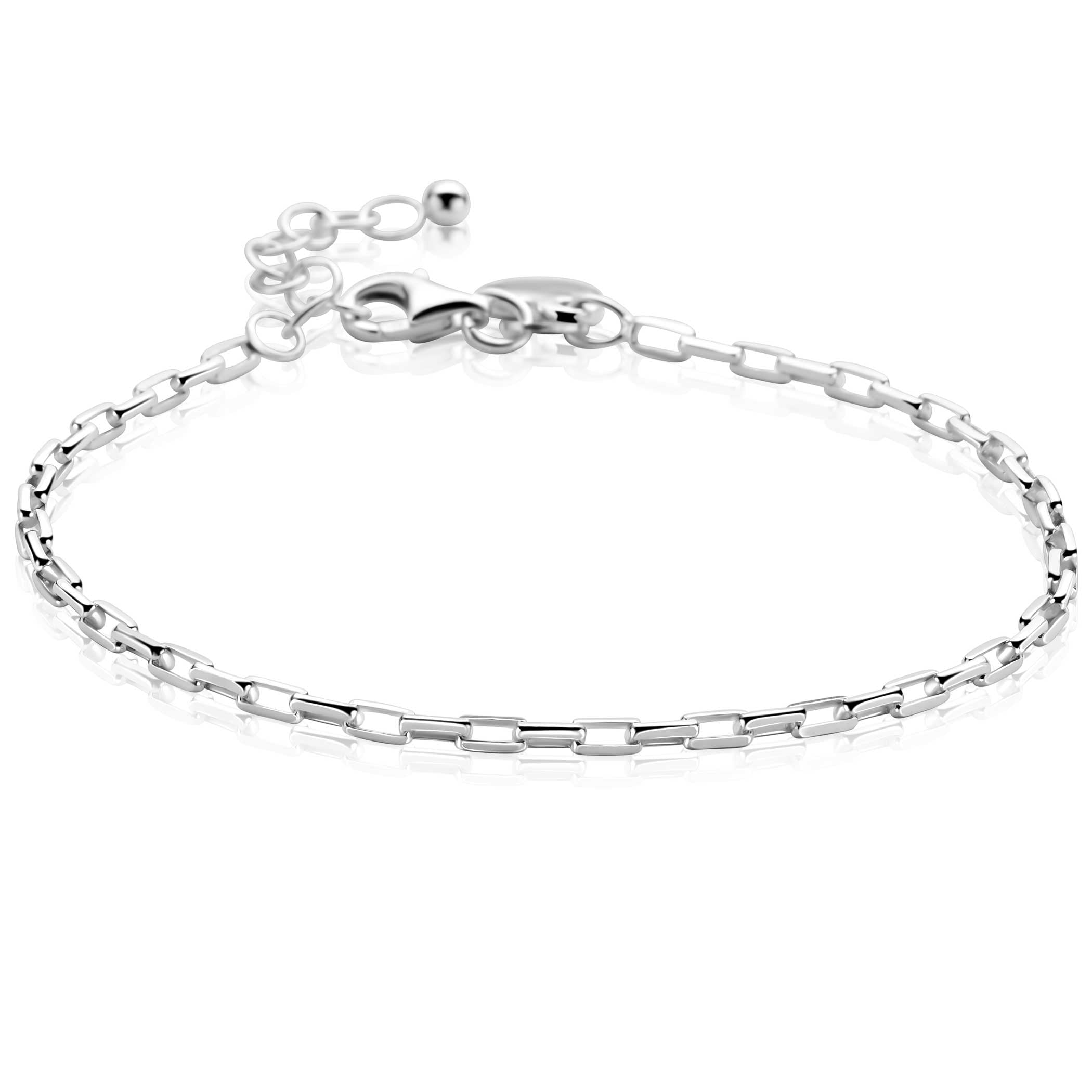 ZINZI Zilveren Armband 18-20cm - ZIA2845