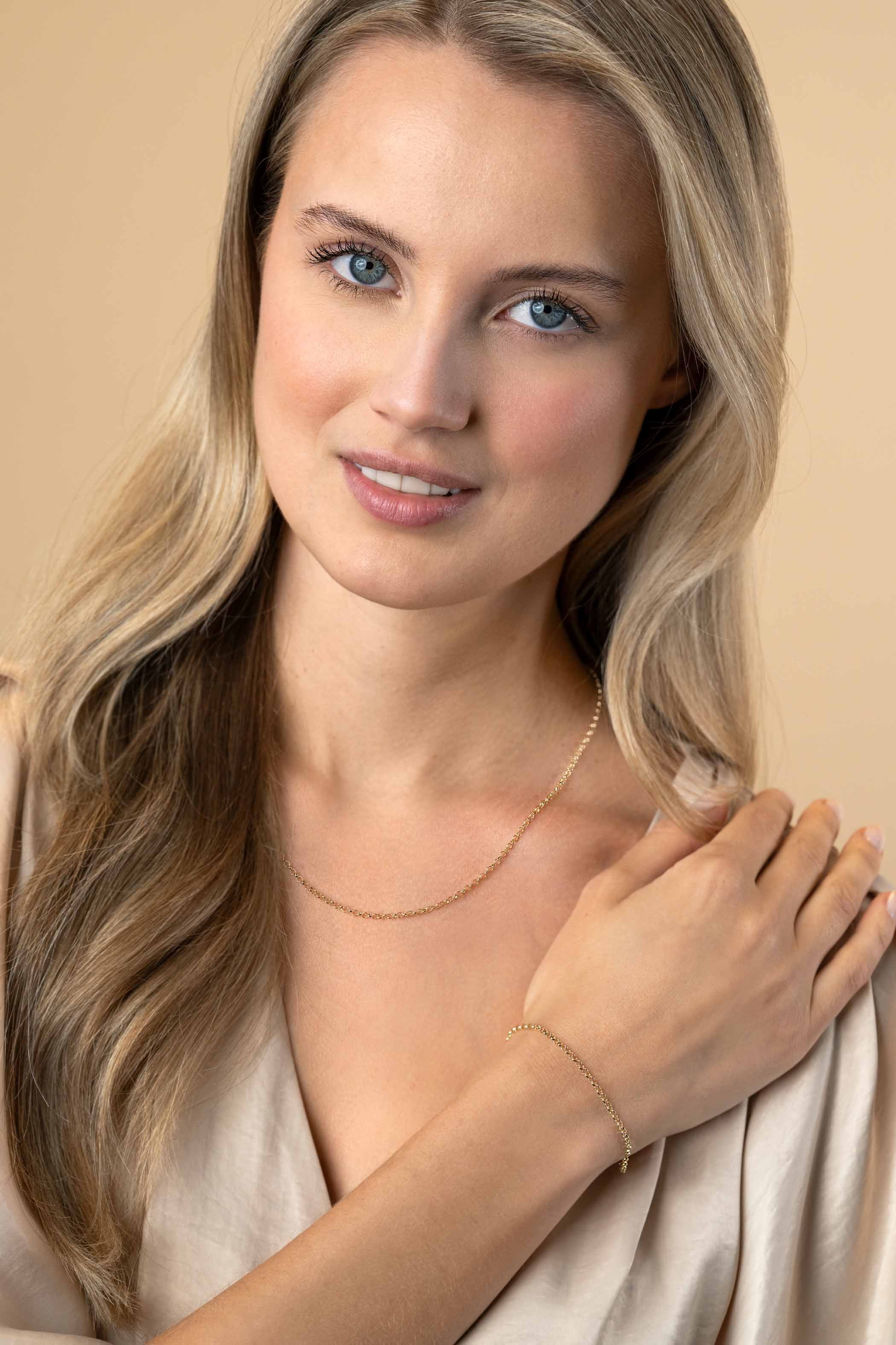 ZINZI 14K Gouden Armband ZGA441 18-20cm