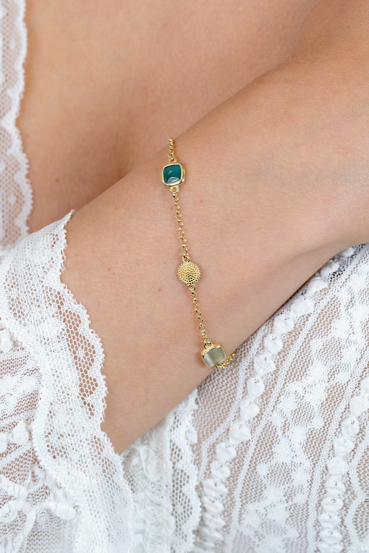 ZINZI Verguld Zilveren Armband ZIA2904