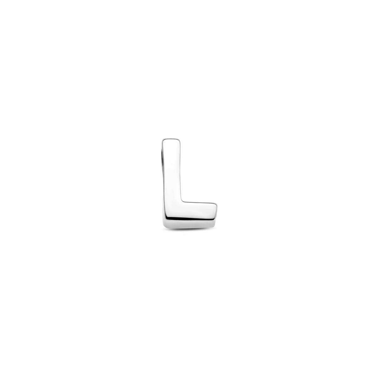Hanger letter L 6 mm zilver #Letter_L