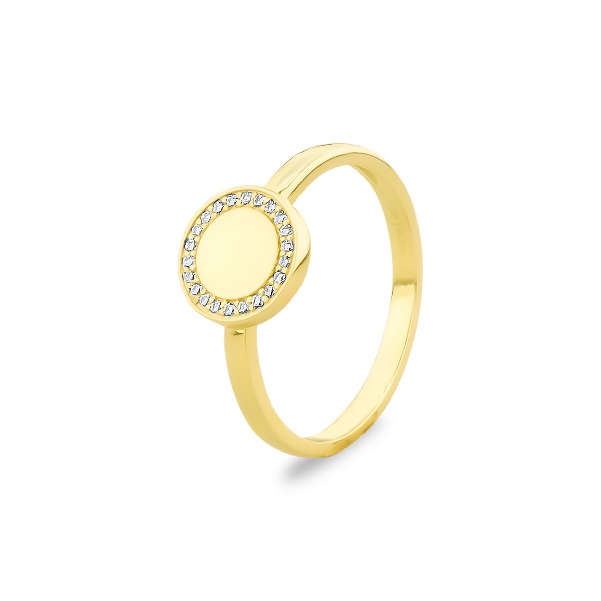 See You Signet Disk Ring - 470S-EU50