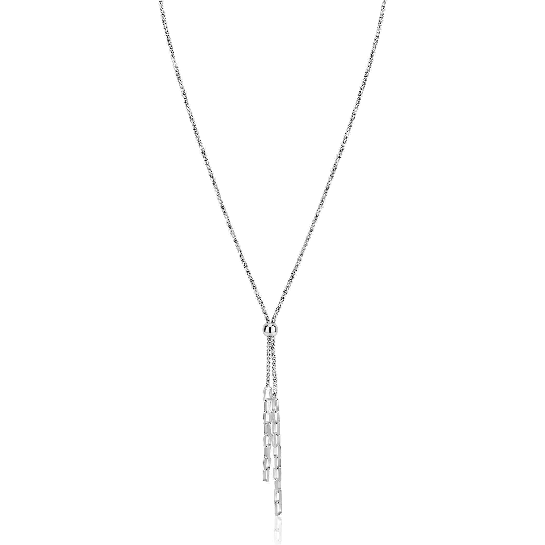 ZINZI Zilveren Ketting 43-46cm - ZIC2710